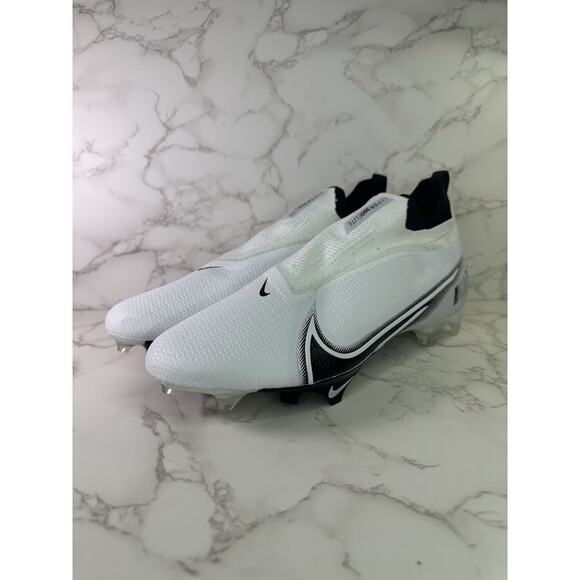 NEW Nike Vapor Edge Elite 360 Flyknit Football Cleats White CV6282-108 Mens 13 - Picture 1 of 5